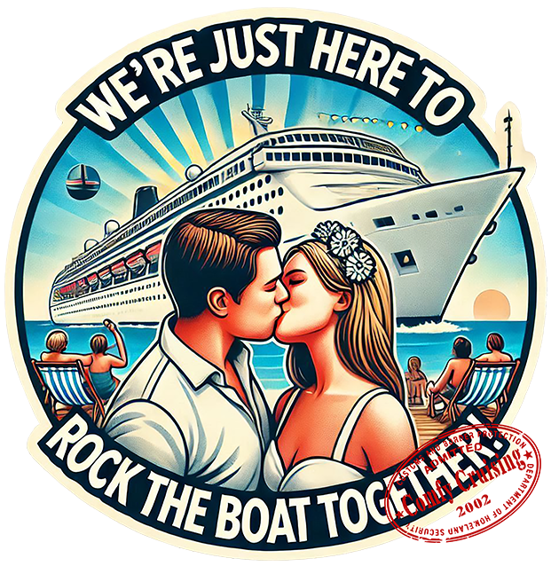 WE'RE JUST HERE TO ROCK THE BOAT TOGETHER T-Shirt