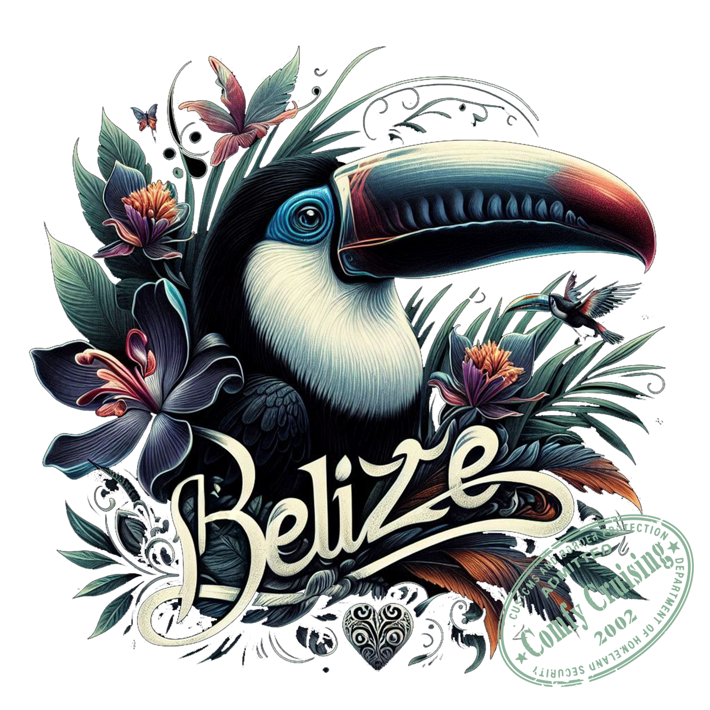 BELIZE Floral 1