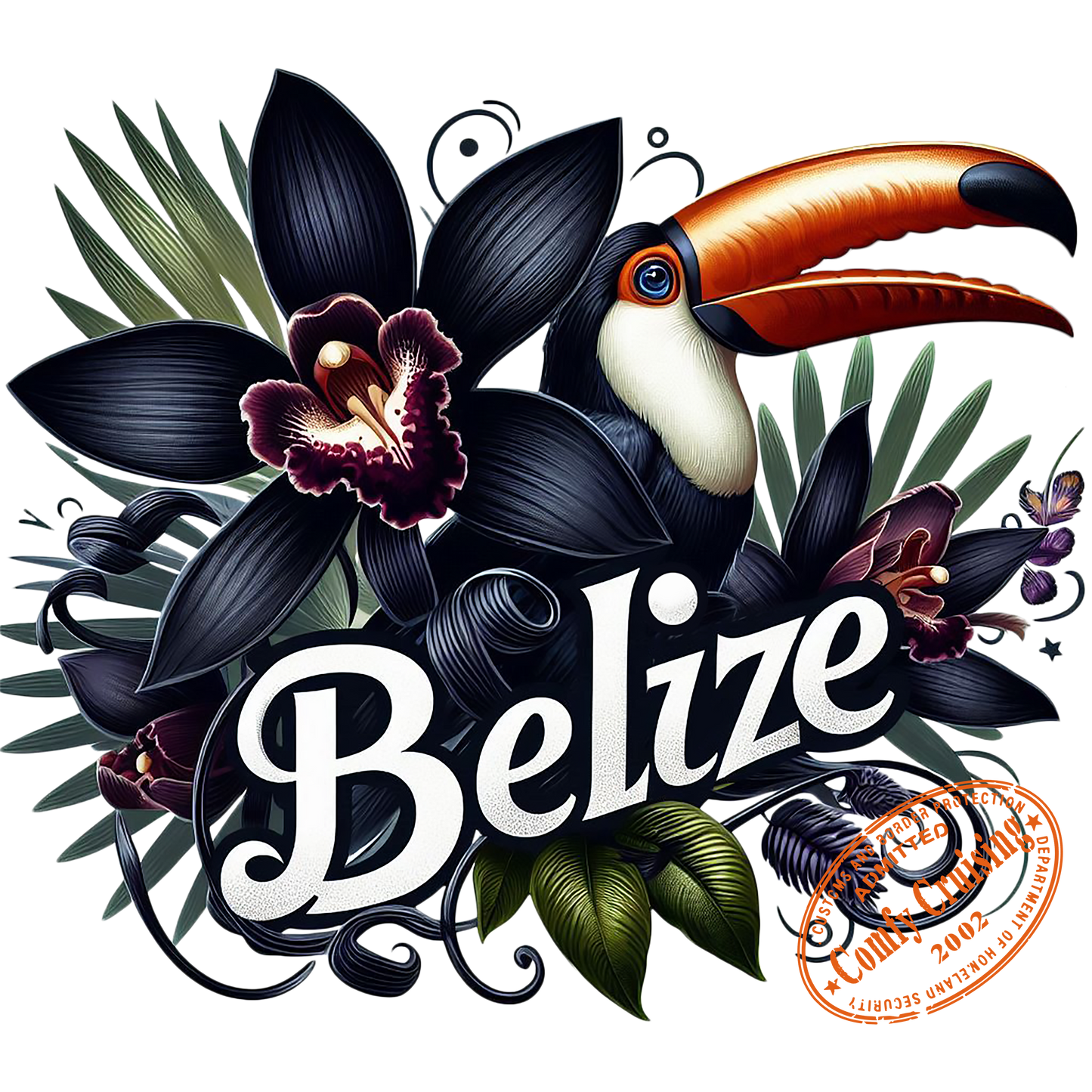 BELIZE Floral 2