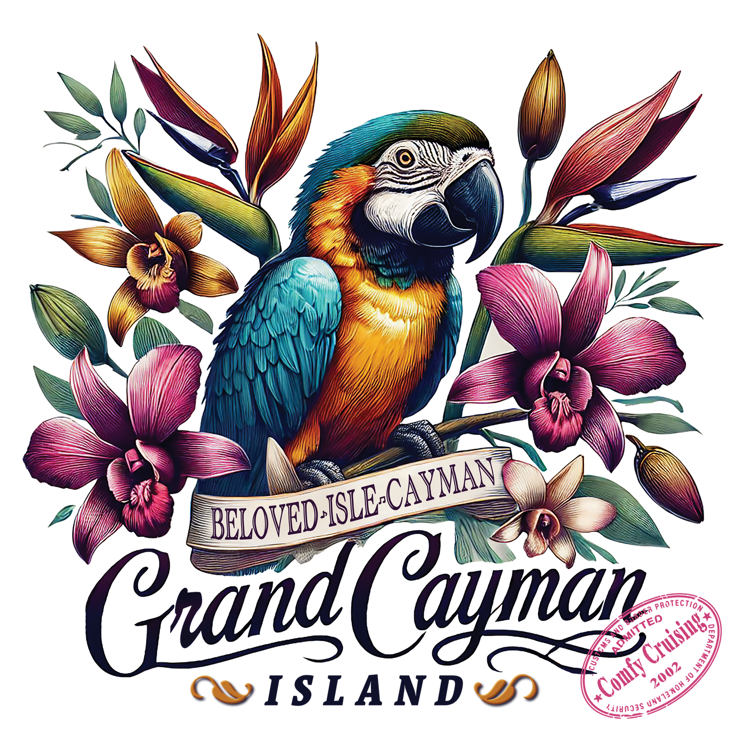 GRAND CAYMAN FLORAL 1