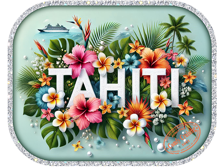 TAHITI Floral 1