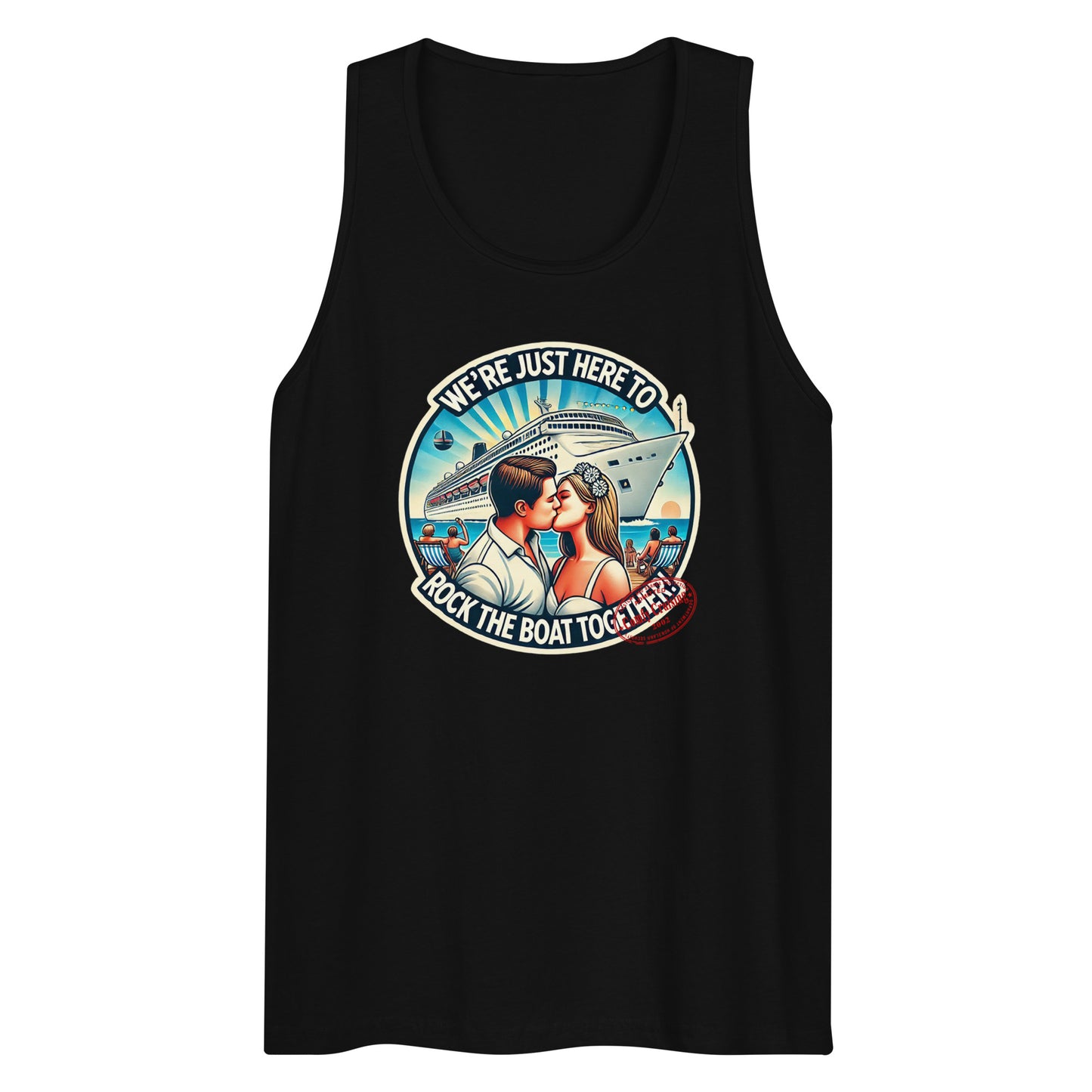 WE'RE JUST HERE TO ROCK THE BOAT TOGETHER T-Shirt