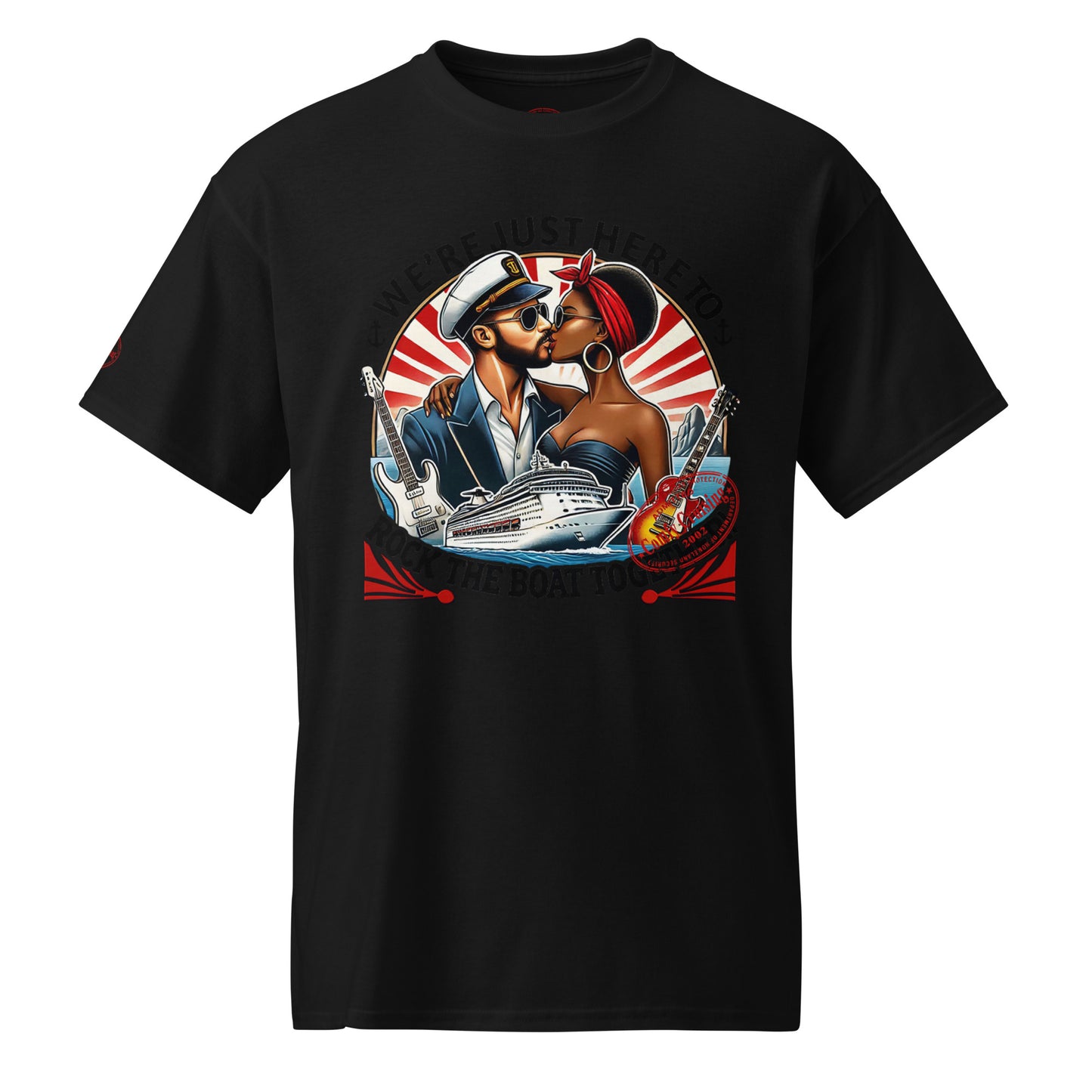 WE'RE JUST HERE TO ROCK THE BOAT TOGETHER 3 T-Shirt