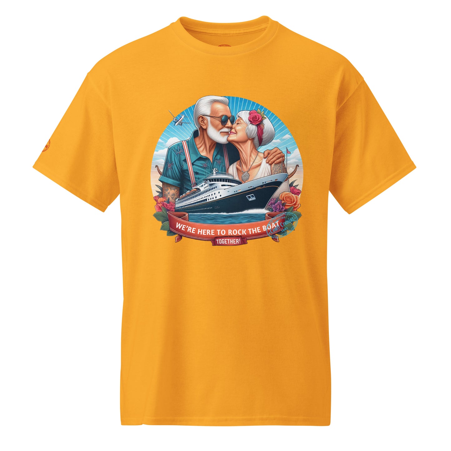 WE'RE JUST HERE TO ROCK THE BOAT TOGETHER 2 T-Shirt