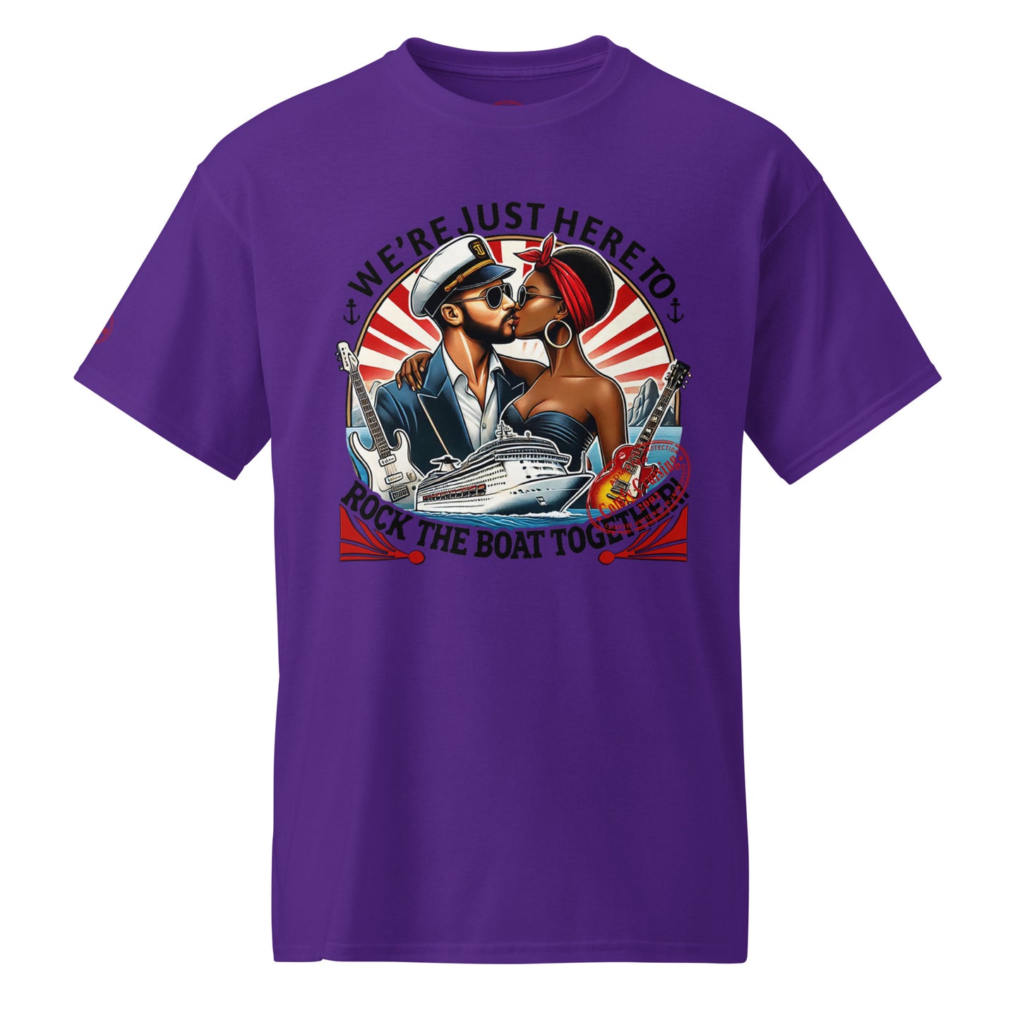 WE'RE JUST HERE TO ROCK THE BOAT TOGETHER 3 T-Shirt