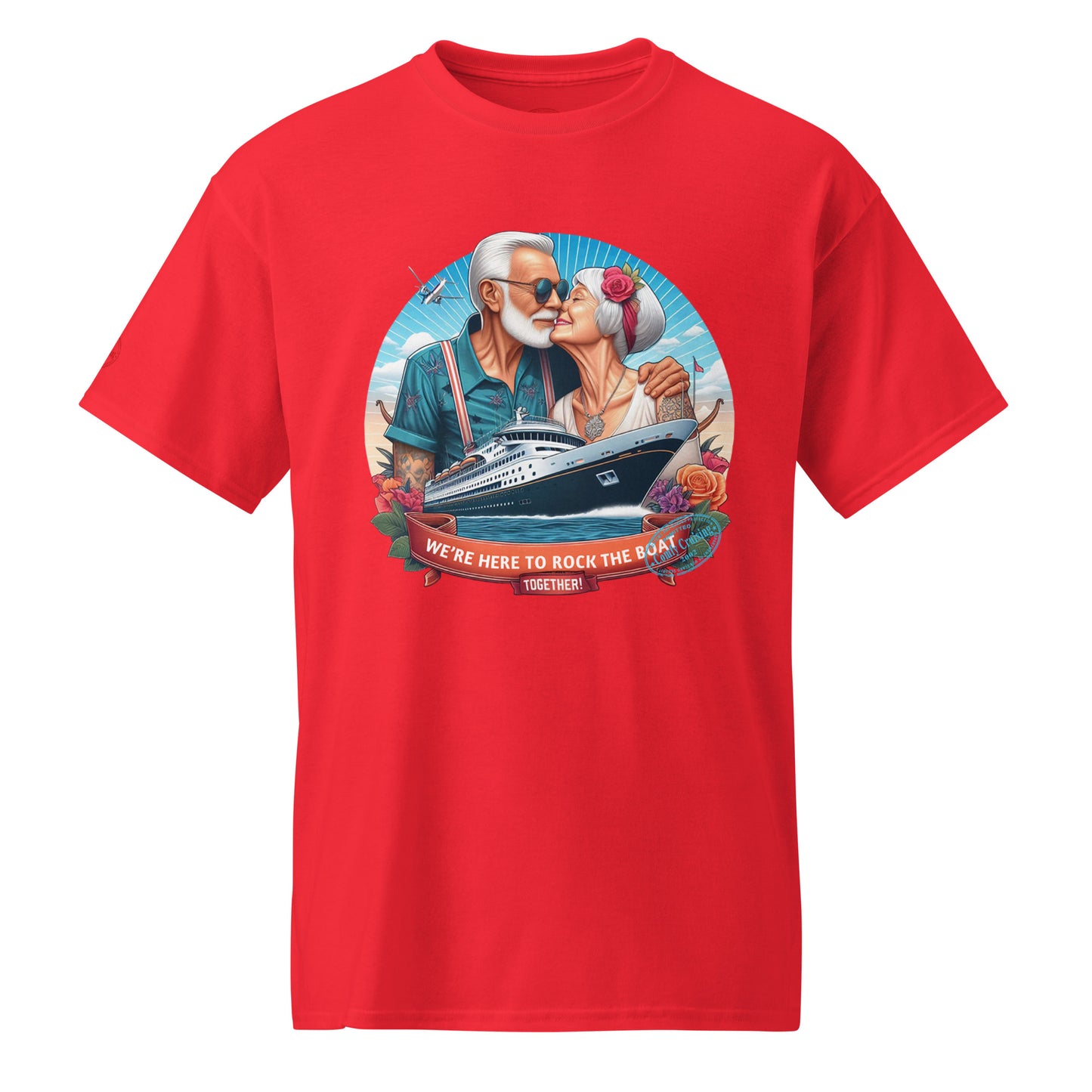 WE'RE JUST HERE TO ROCK THE BOAT TOGETHER 2 T-Shirt