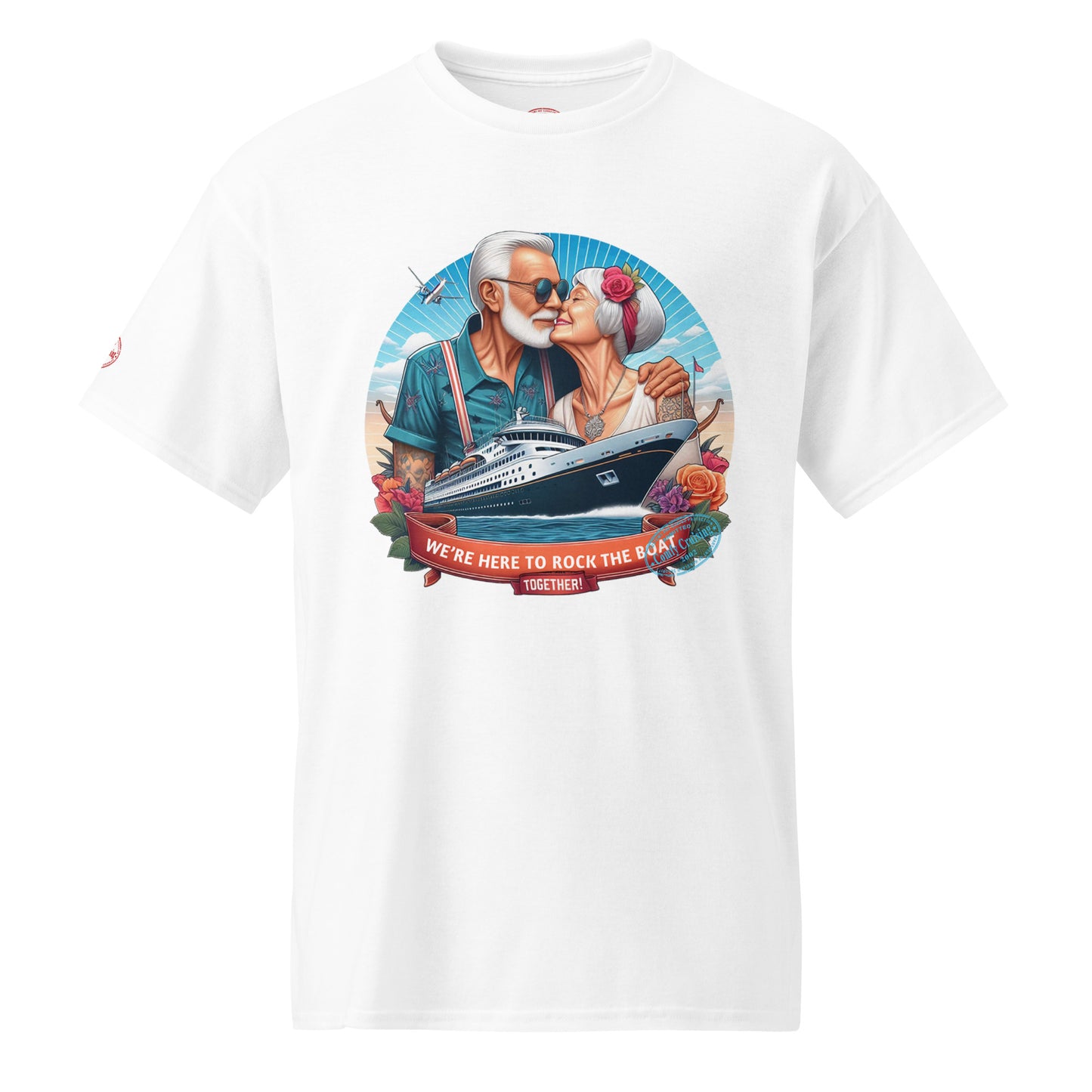 WE'RE JUST HERE TO ROCK THE BOAT TOGETHER 2 T-Shirt