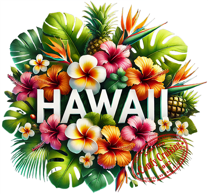 HAWAII FLORAL 2 T-Shirt