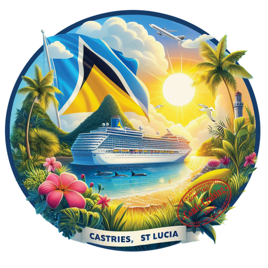 ST LUCIA ADVENTURE 3 T-Shirt