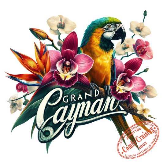 GRAND CAYMAN Floral 4 - Tropical Paradise