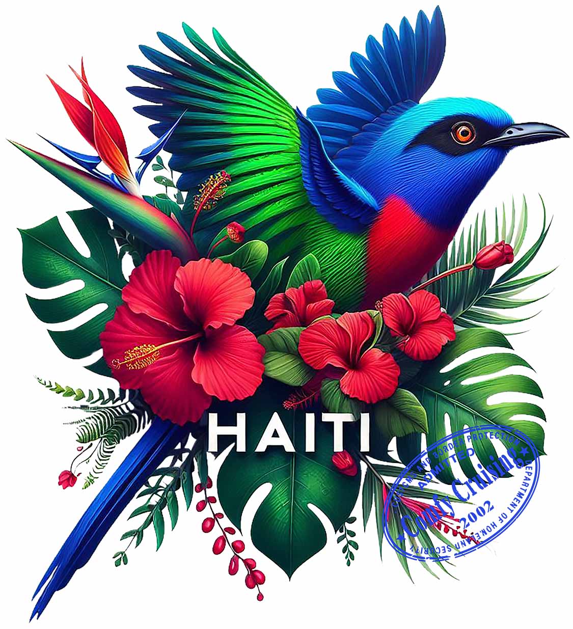 HAITI FLORAL 1