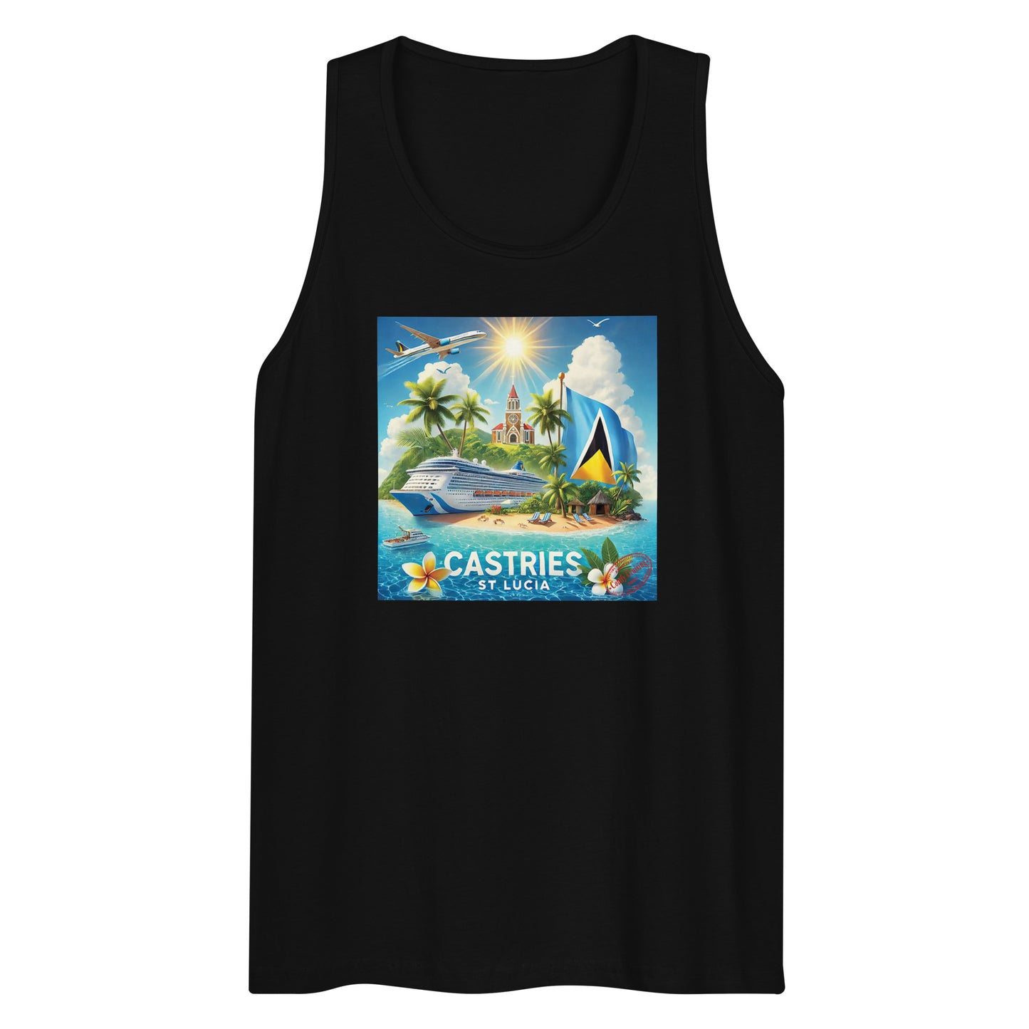 ST LUCIA - CASTRIES ADVENTURE 1 T-Shirt