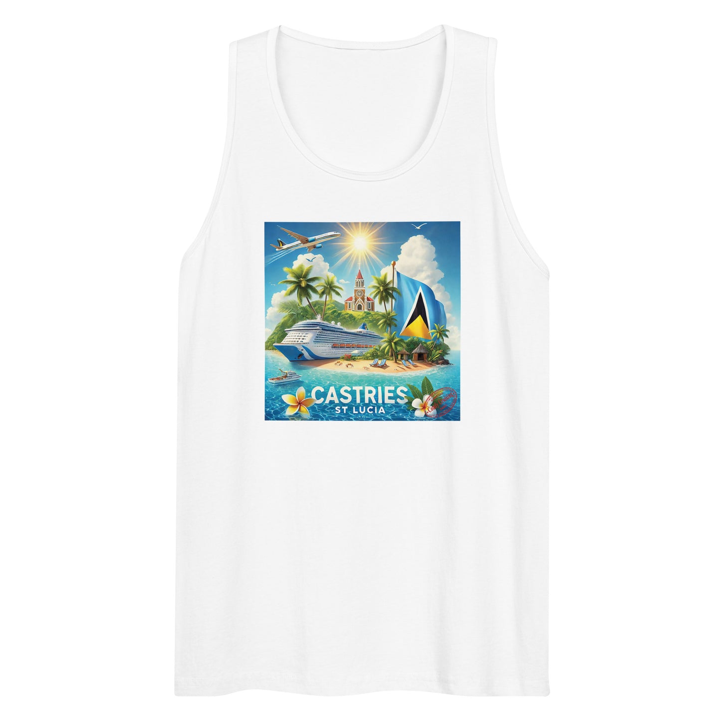 ST LUCIA - CASTRIES ADVENTURE 1 T-Shirt
