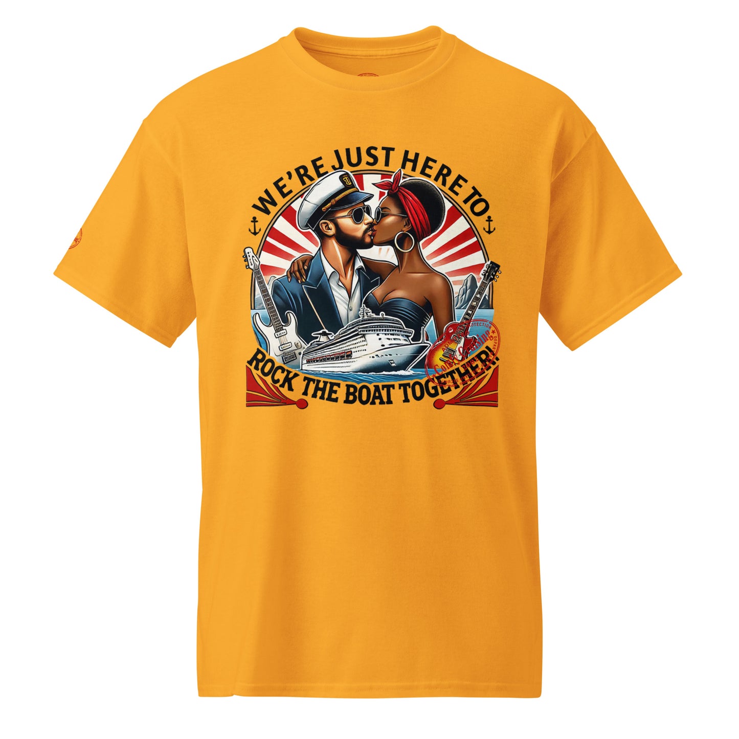 WE'RE JUST HERE TO ROCK THE BOAT TOGETHER 3 T-Shirt
